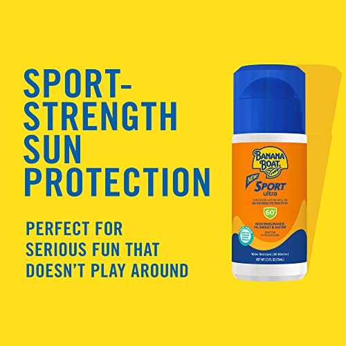 Amazon Banana Boat Sport Ultra SPF 60 Roll On Sunscreen, 2.5oz | Travel Size Sunscreen Roller, Roll On Sunblock SPF 60, Oxybenzone-Free, Water Resistant, 2.5oz