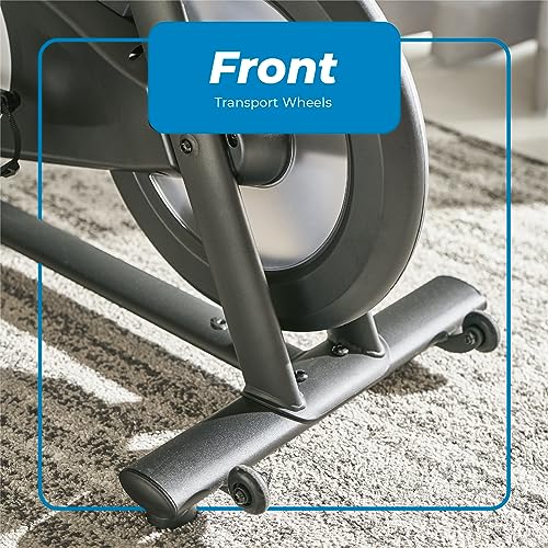 Echelon Smart Connect Fitness Bike, 30-Day Free Echelon Membership, Easy Storage, Small Spaces, Cushioned Seat, Solid, Stable Design, HIIT, Top Instructors, 32 Resistance Levels, Bluetooth