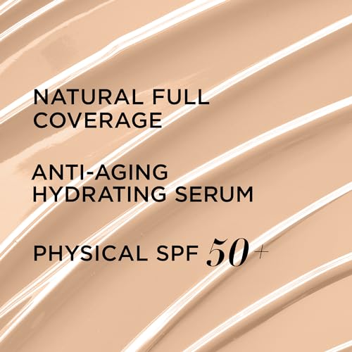 IT Cosmetics Your Skin But Better CC+ Cream - Color Correcting Cream, Full-Coverage Foundation, Hydrating Serum & SPF 50+ Sunscreen - Natural Finish - 1.08 fl oz