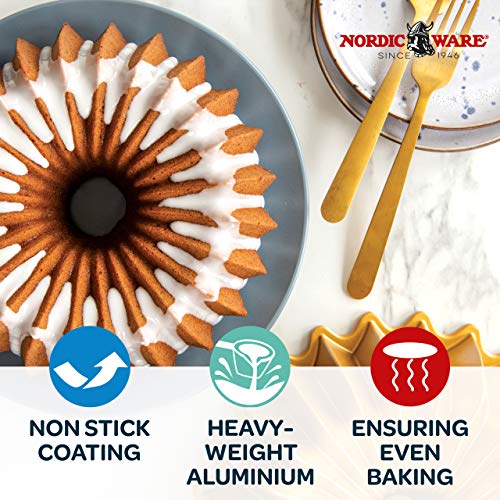 Nordic Ware Brilliance Bundt Pan Gold