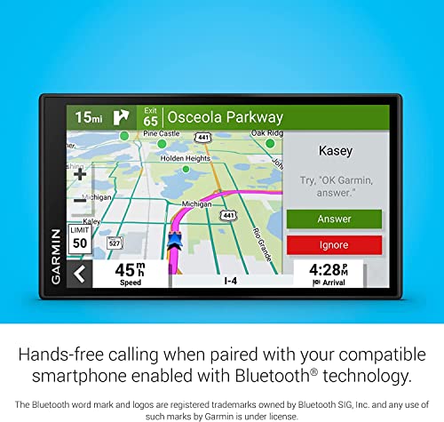 Garmin DriveSmart 66 6-inch Glass Screen Car GPS Navigator (010-02469-00) (Renewed)