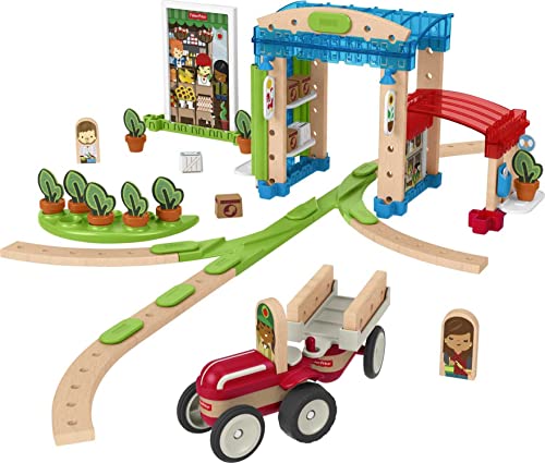 Fisher-Price Wonder Makers Design System Build Around Town Building & Track Set