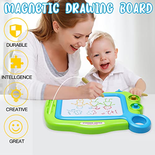 Magnetic Drawing Board for Kids Age 1-4 - Erasable Doodle Board Toddler Toy, Easter Gift