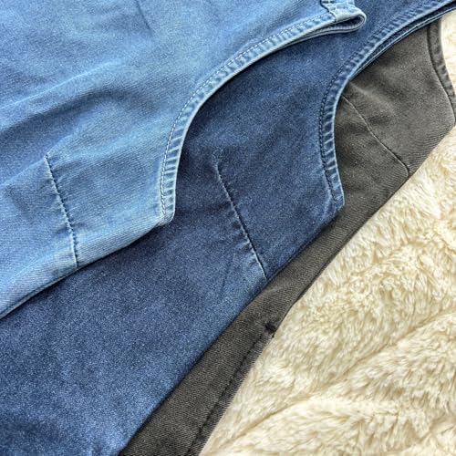 Amazon Womens Casual Sleeveless Maxi Denim Dress Crewneck Vintage Loose Long Vest Jean Dress with Pockets