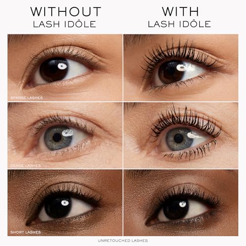 Amazon Lancôme Lash Idôle Lash-Lifting & Volumizing Mascara - Black Mascara for Instant Volume, Length & Lift - Smudge Proof & Up To 24H Wear - Black