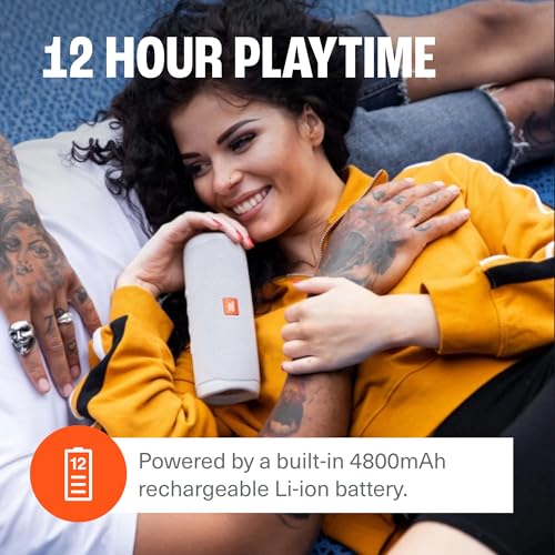 Amazon JBL FLIP 5, Waterproof Portable Bluetooth Speaker, Black, Small