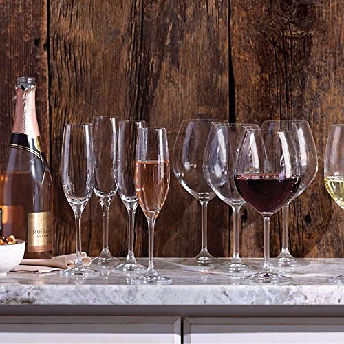 Lenox Tuscany Classics Red Wine Glasses, 24 Ounces, Set of 6,Clear