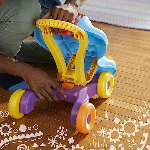 Playskool Step Start Walk 'n Ride Active 2-in-1 Ride-On and Walker Toy for Toddlers and Babies 9 Months and Up (Amazon Exclusive)