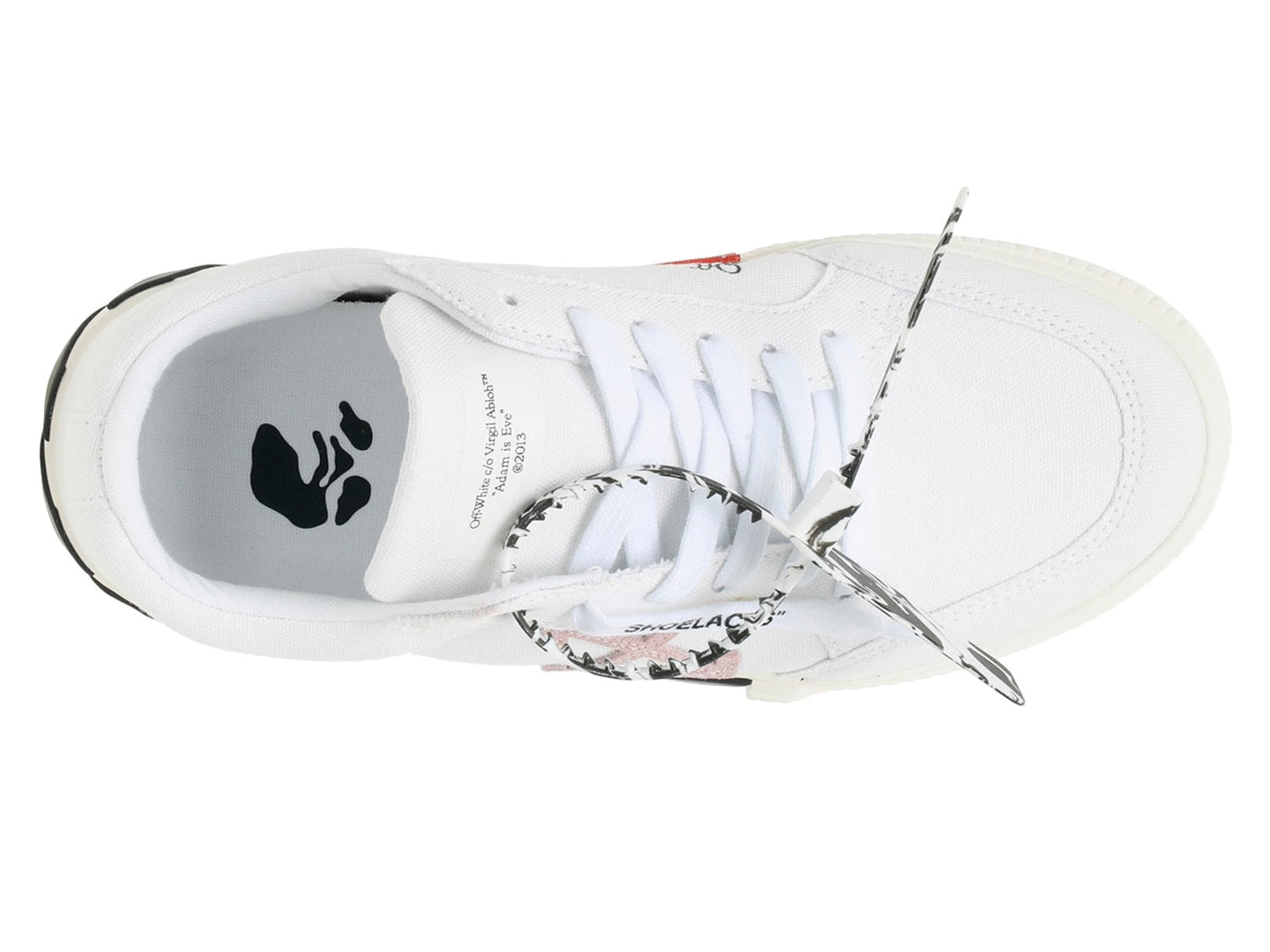 Off-White Low Vulcanized Canvas Sneaker - Women's