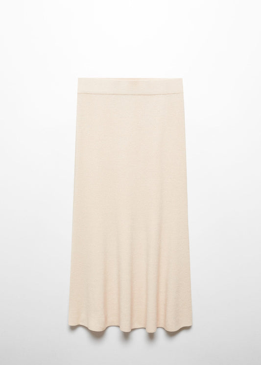 Ribbed midi skirt - Article without model