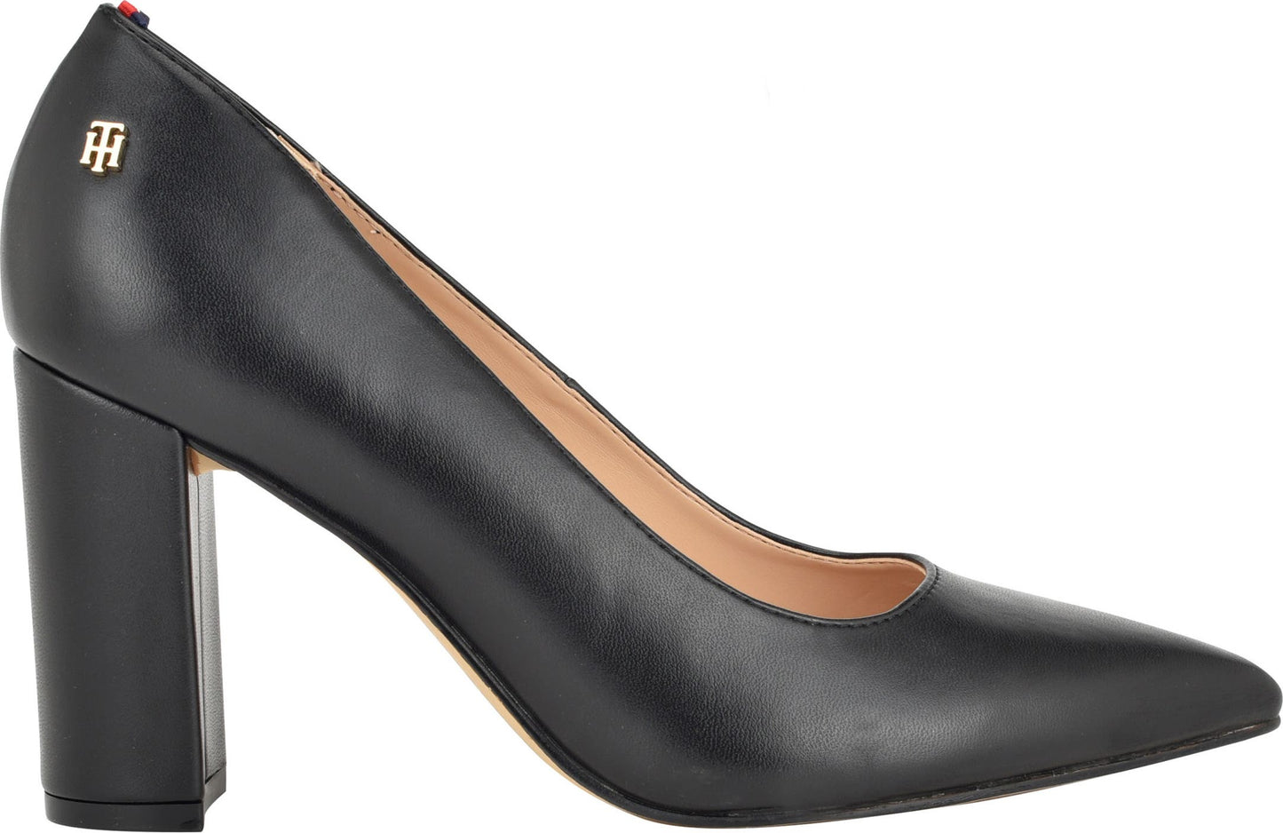 Tommy Hilfiger Abilene Block Heel Pump, Alternate, color, BLACK