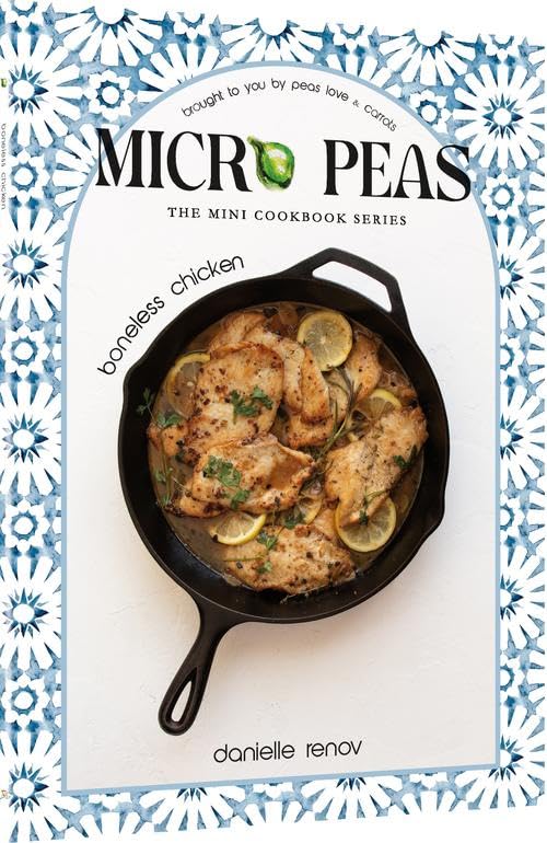 Amazon Micro Peas - The Mini Cookbook Series: Boneless Chicken: Peas Love and Carrots brings you a micro kosher cookbook, featuring 17+ recipes that are perfect for everyday, shabbos, and holiday cooking!