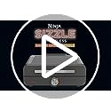 Ninja GR101 Sizzle Smokeless Indoor Grill & Griddle, 14'' Interchangeable Nonstick Grill and Griddle Plates, Dishwasher-Safe Removable Mesh Lid, 500F Max Heat, Even Edge-to-Edge Cooking, Grey/Silver