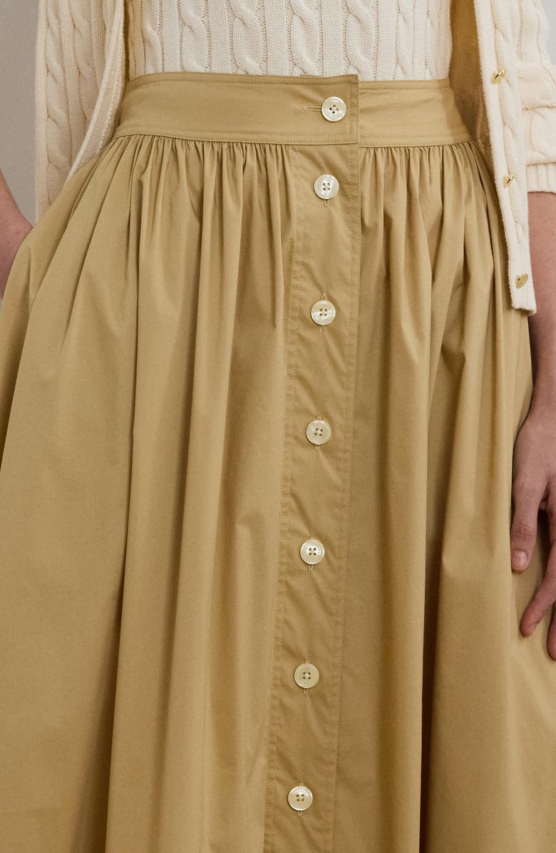 Lauren Ralph Lauren Cotton Blend Skirt