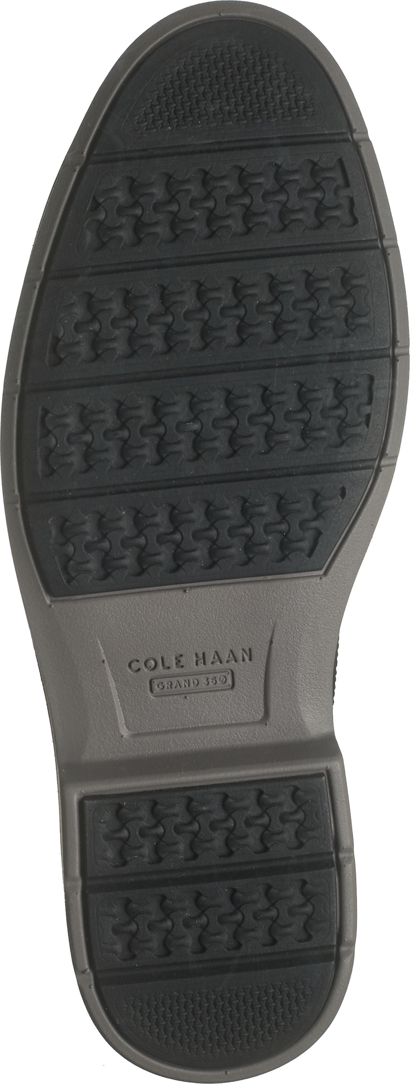 Cole Haan Goto Leather Plain Toe Derby, Alternate, color, BLACK/GRAY MIDSOLE