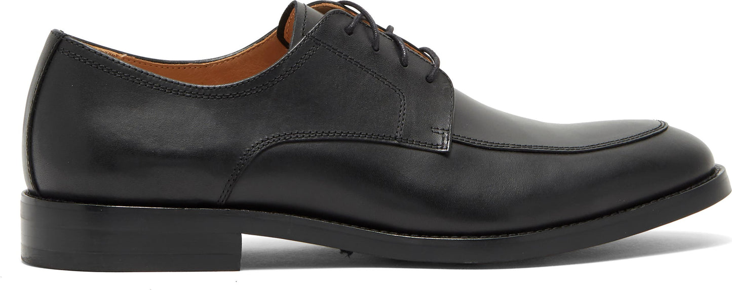 Warfield & Grand Haddock Apron Toe Derby, Alternate, color, BLACK