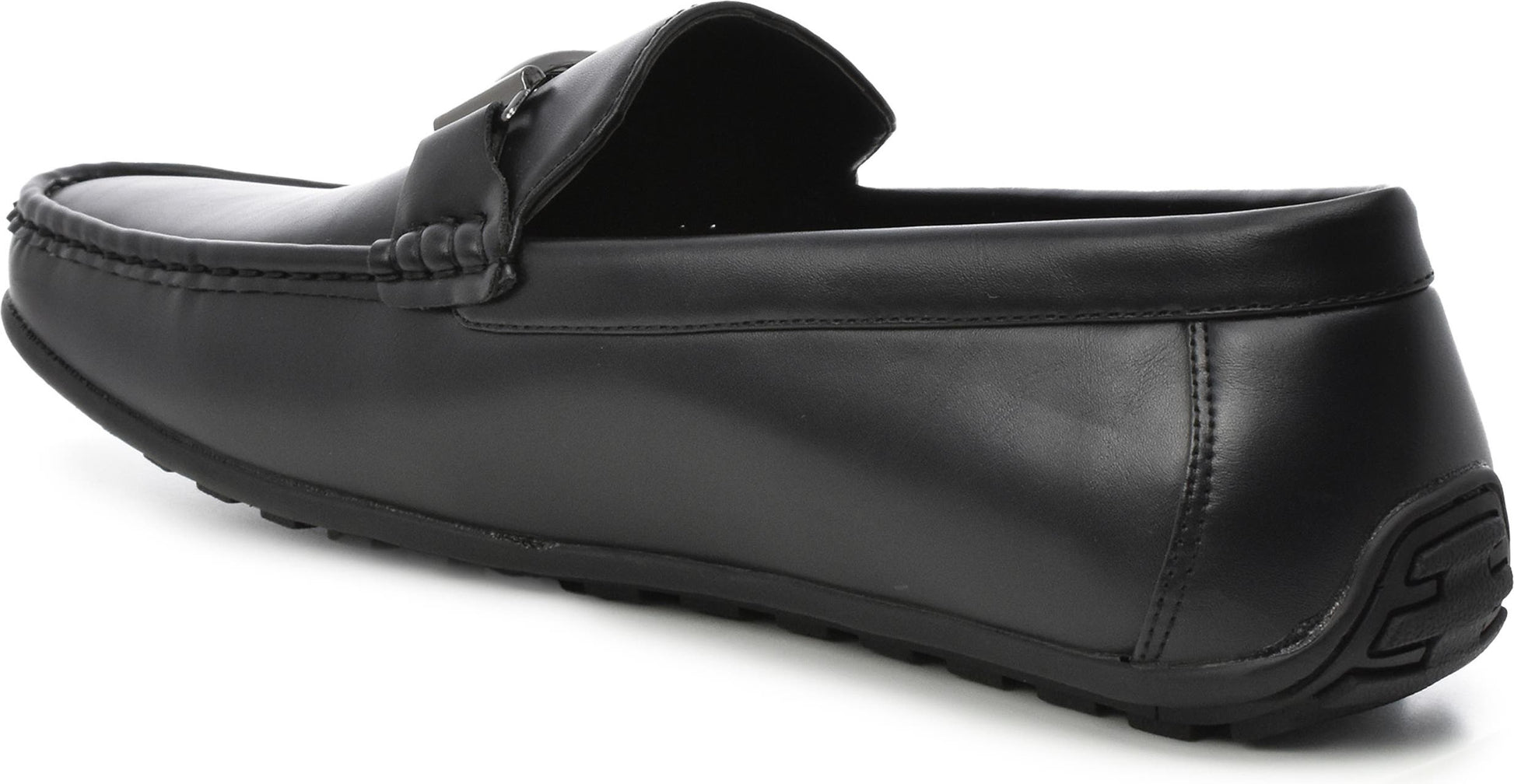 Tahari Lukas Bit Driving Loafer, Alternate, color, BLACK