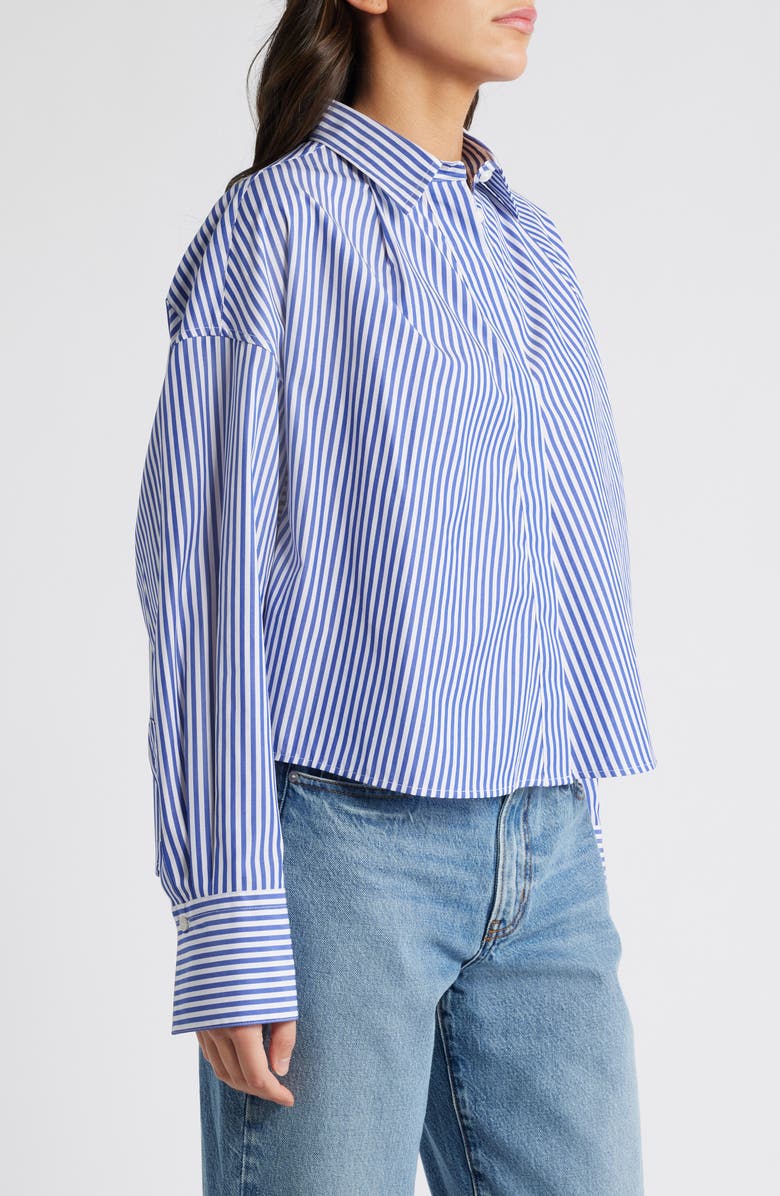 rag & bone Martha Stripe Cotton Button-Up Shirt