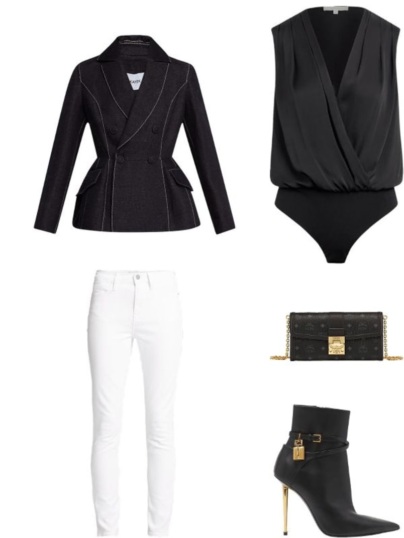 MCMTracy Large Monogram Wallet on Chain