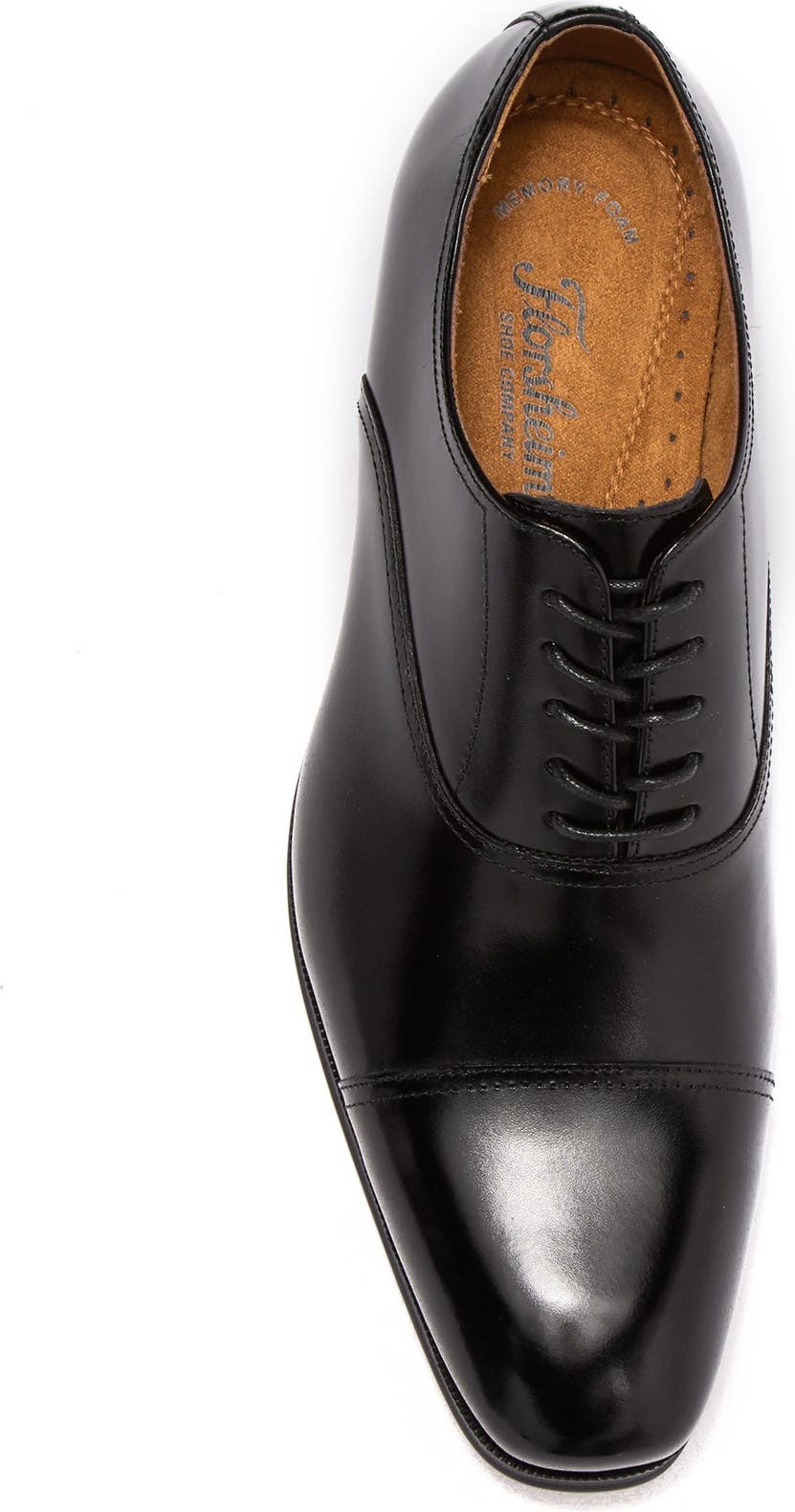 Florsheim Chicago Leather Oxford, Alternate, color, BLACK