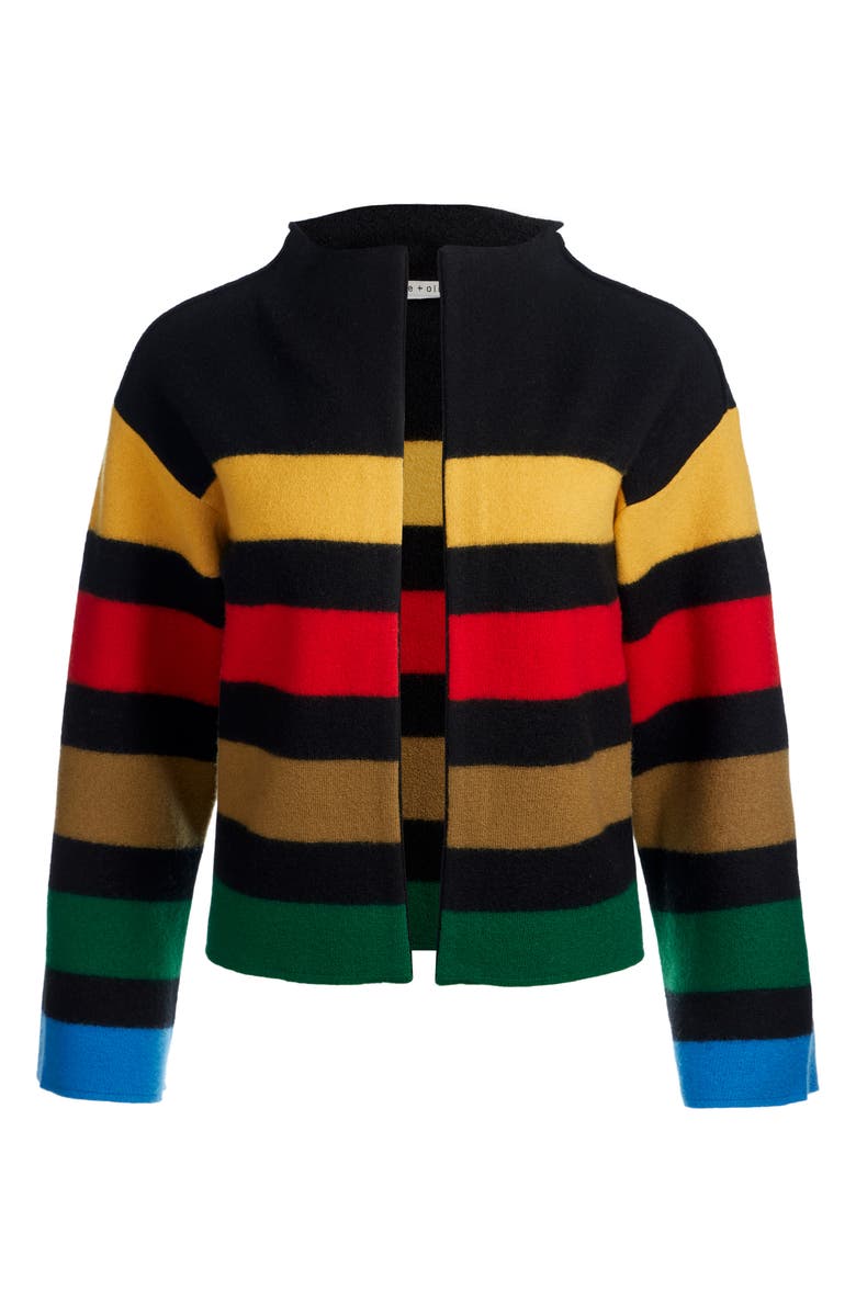 Alice + Olivia Pearson Stripe Wool Jacket