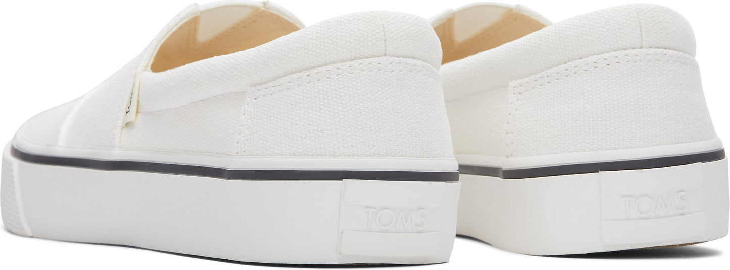 TOMS Alpargata Fenix Slip-On Sneaker, Alternate, color, WHITE