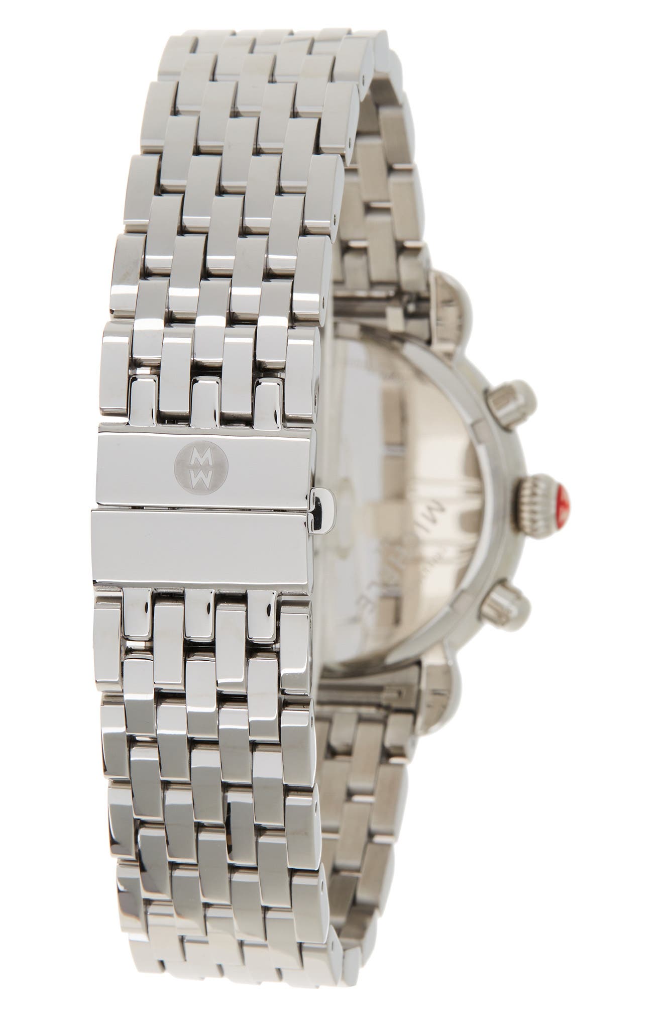 MICHELE Women's Diamond Accent Stainless CSX36 Watch, 36mm - 0.62ctw, Alternate, color, NO COLOR