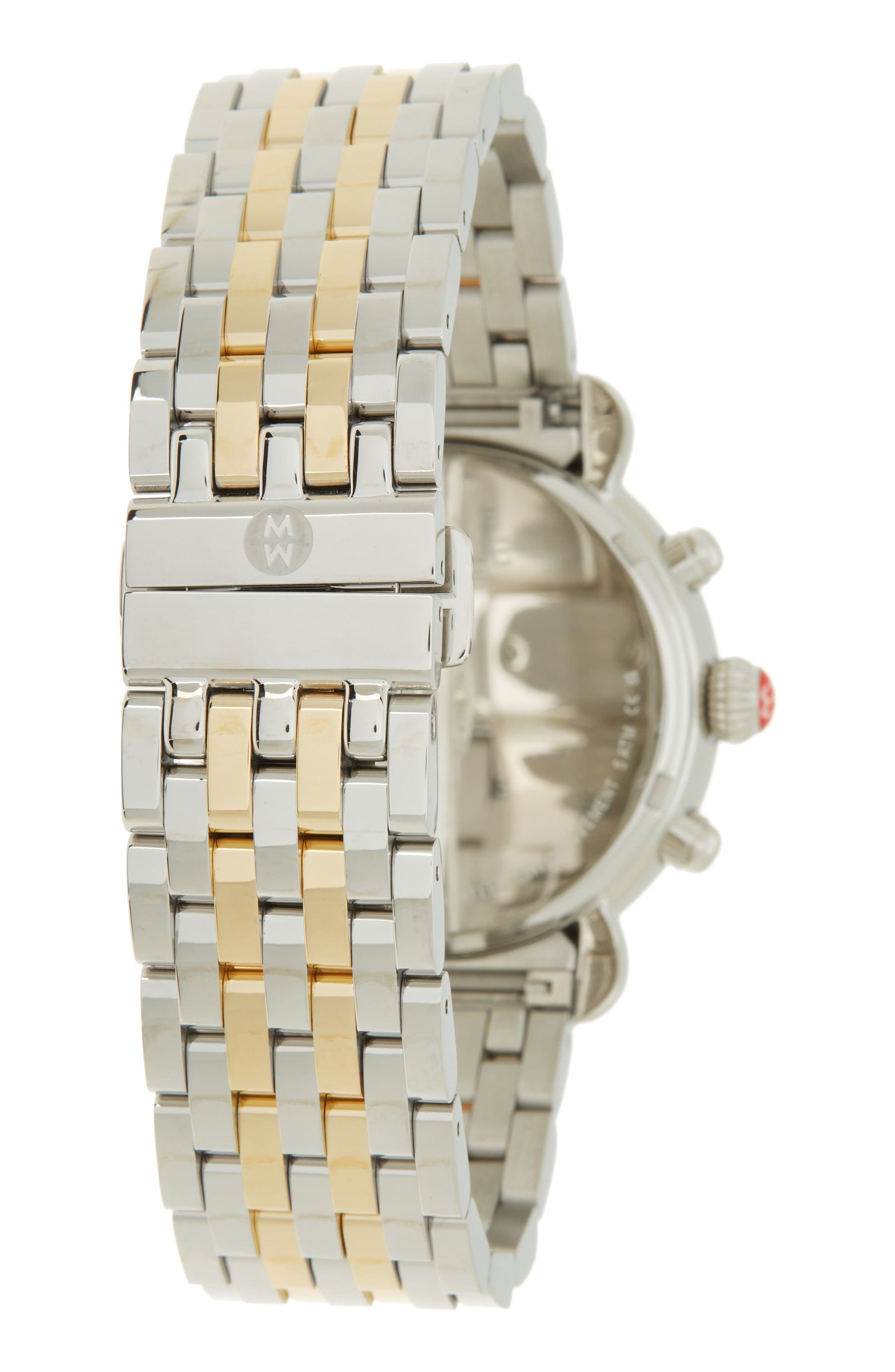 MICHELE Women's CSX Diamond Embellished Bracelet Watch, 38mm - 0.03 ctw, Alternate, color, WHITE