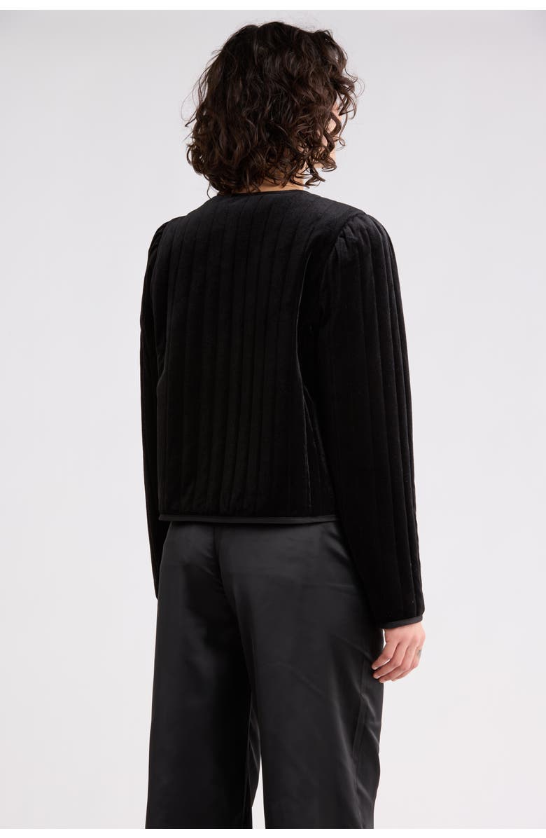 Sanctuary Quilted Velvet Jacket