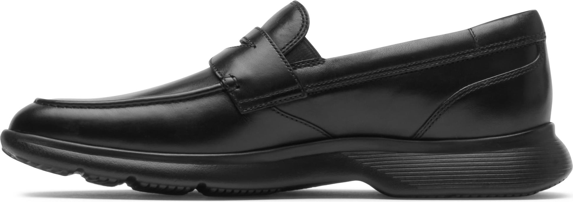 Rockport TruFLEX Dressport Penny Loafer, Alternate, color, BLACK