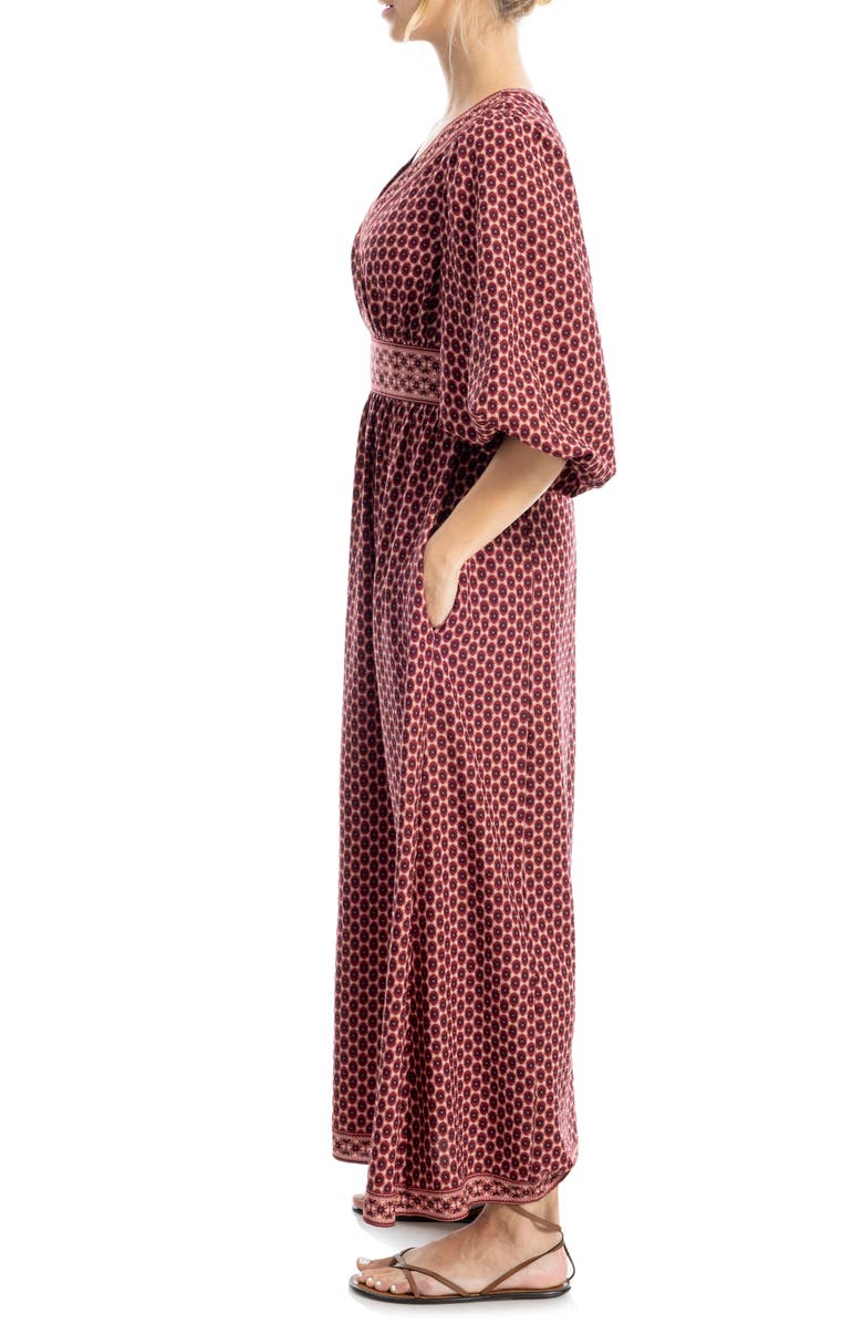 MAX STUDIO Surplice V-Neck Maxi Dress