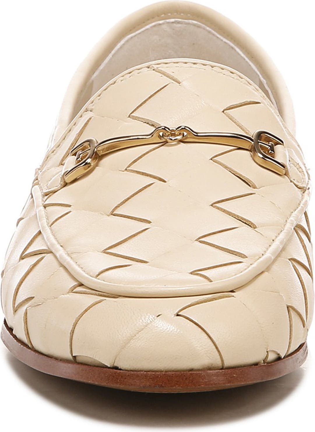 SAM EDELMAN Loraine Woven Loafer, Alternate, color, EGGSHELL