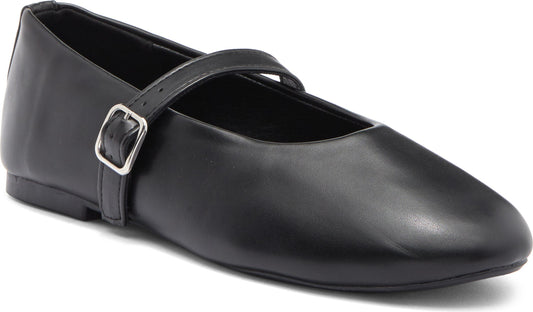 WILD DIVA LOUNGE Cardee Mary Jane Flat, Main, color, Black