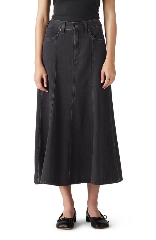 Levi's<sup>®</sup> Fit & Flare Denim Skirt, Main, color, Cherish The Day