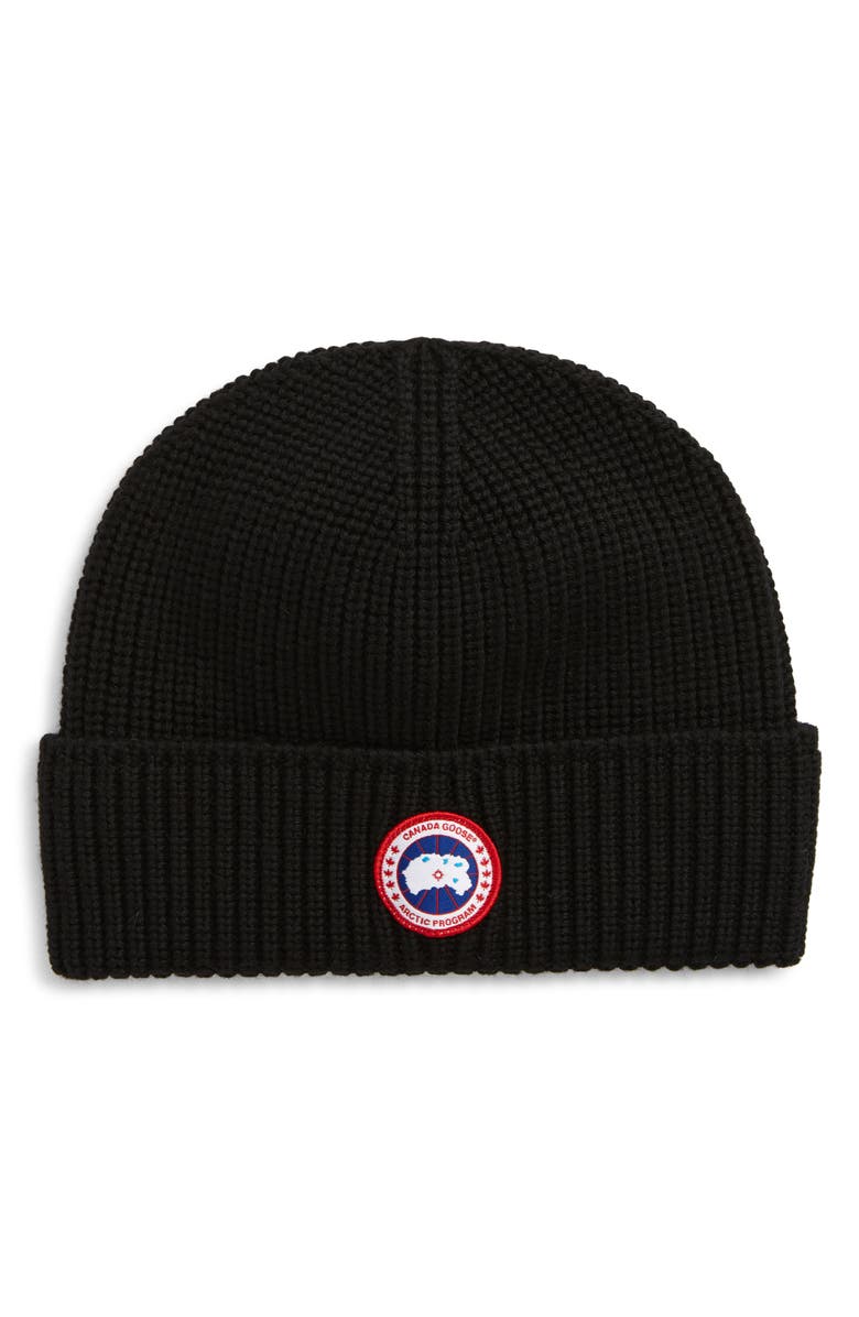 Canada Goose Arctic Disc Ribbed Toque Beanie