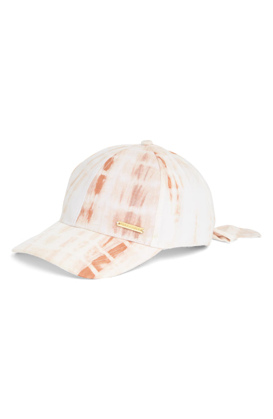 Vince Camuto Tie Back Baseball Cap, Main, color, CAMEL