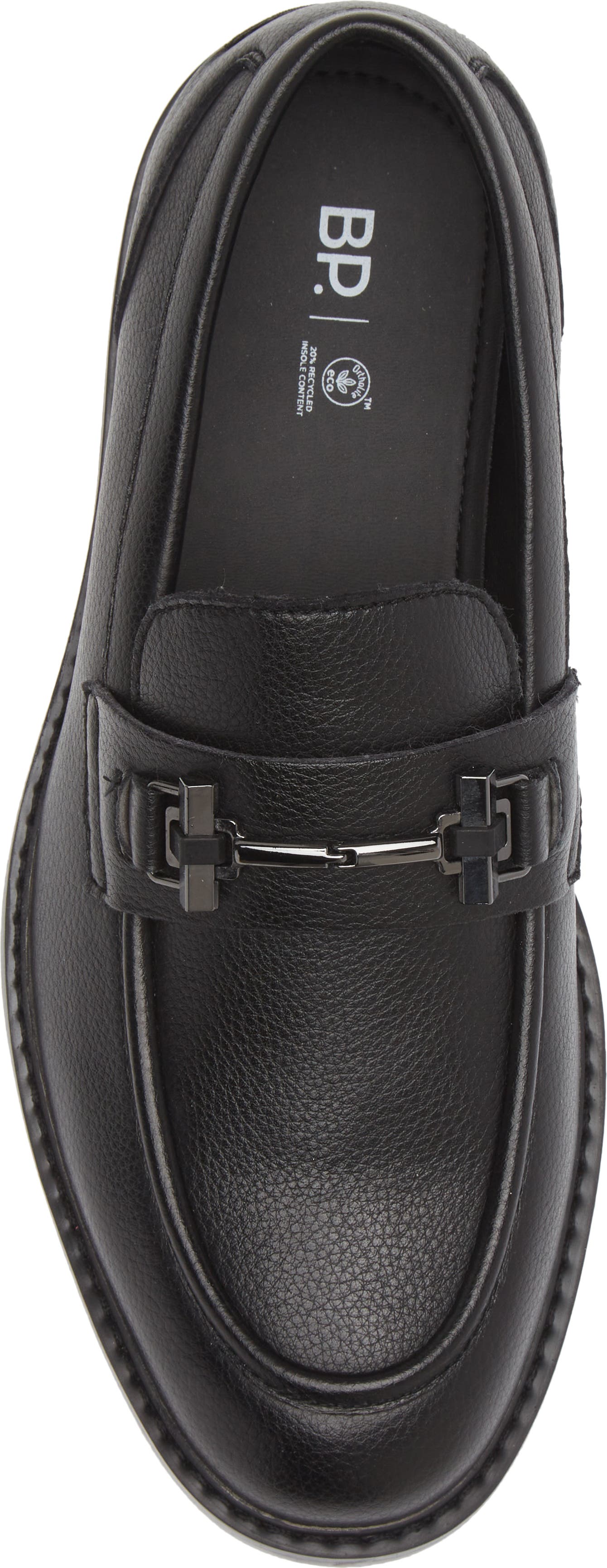 BP. Ollie Bit Loafer, Alternate, color, BLACK