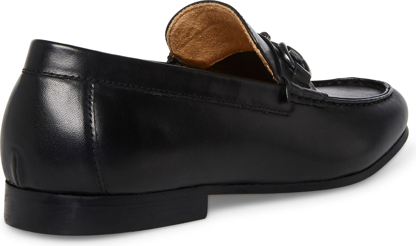 STEVE MADDEN Horsebit Loafer, Alternate, color, BLACK LEATHER