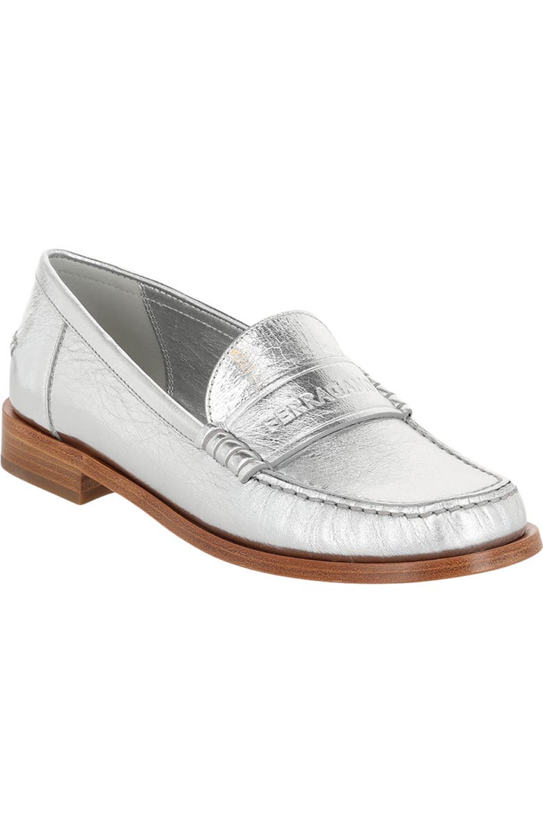 FERRAGAMO Logo Debossed Loafer (Women)
