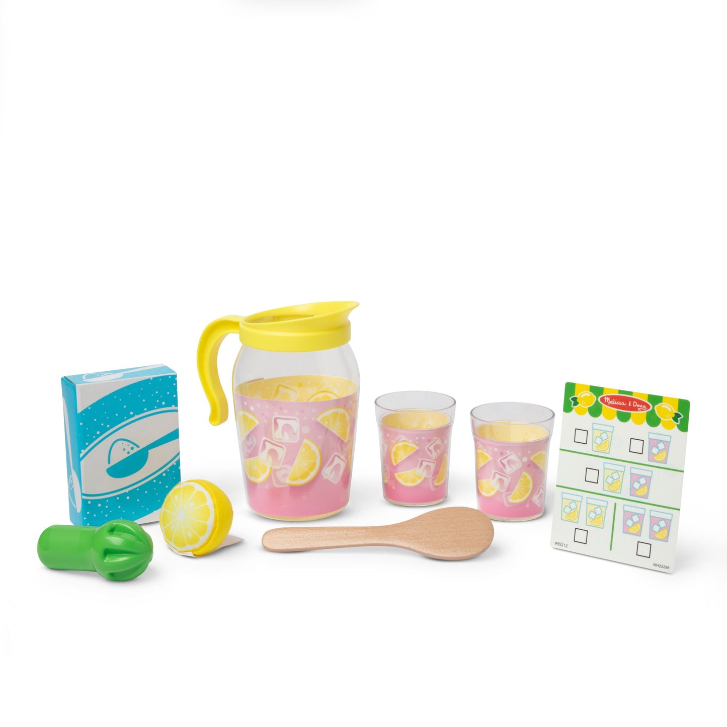 Walmart Melissa & Doug Lemonade Pretend Play Food and Drink Toy for Toddlers, Preschoolers, and Kids Ages 3+ - FSC Certified
