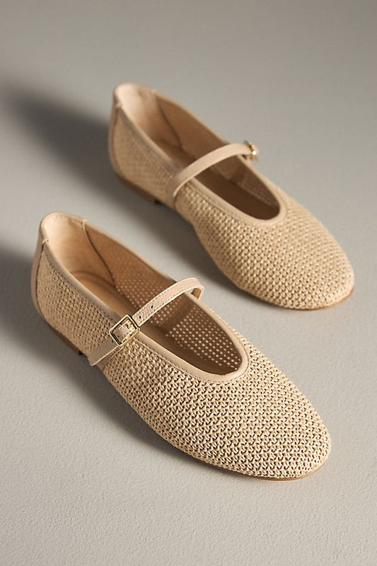 Anthropologie Silent D Heavens Mary Jane Flats