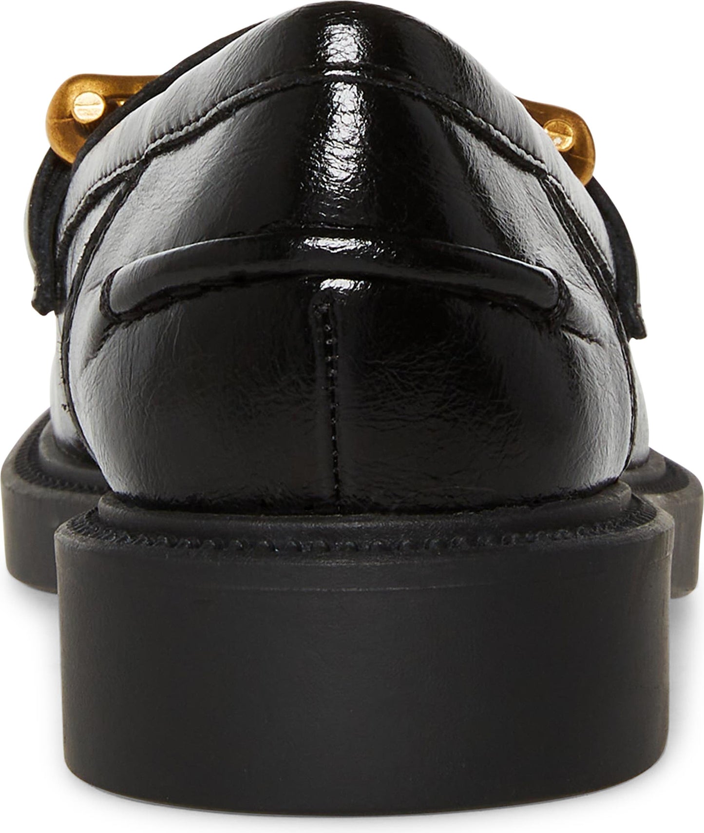 Steve Madden Karmine Loafer, Alternate, color, Black Leather