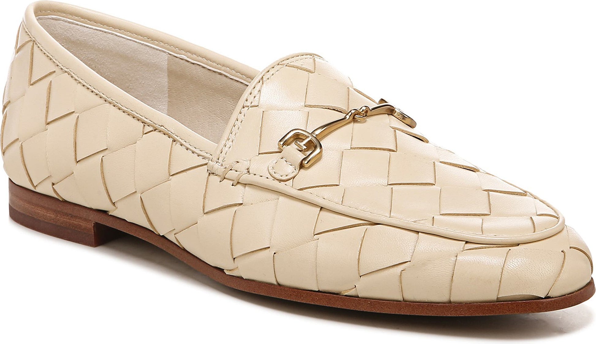 SAM EDELMAN Loraine Woven Loafer, Main, color, EGGSHELL