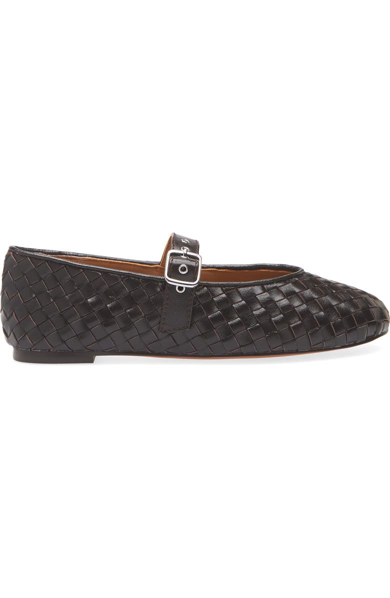 Madewell The Remy Woven Mary Jane Flat (Women)