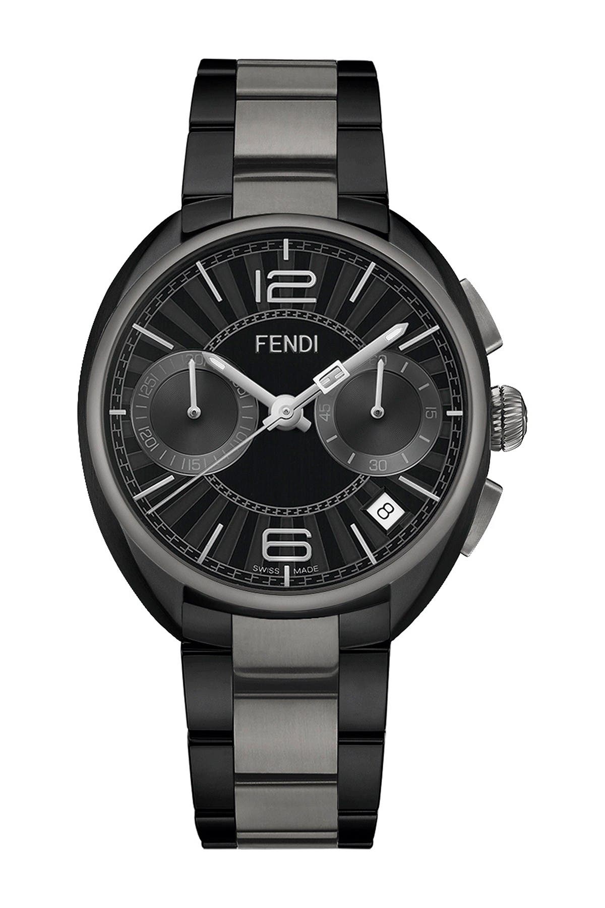 Fendi Momento Fendi Watch Black Momento Fendi Bugs Black 40 Mm