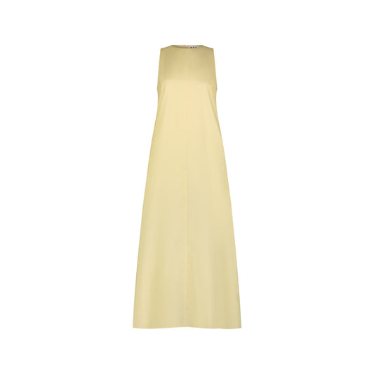 Sleeveless Poplin Maxi Dress