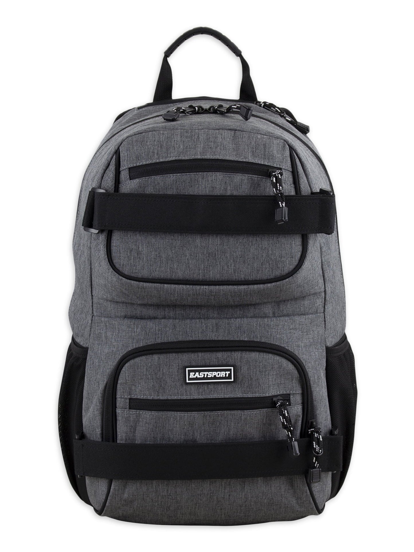 thumbnail video image 2 of Eastsport Unisex Skatepark Laptop Backpack, Dark Gray, 2 of 7