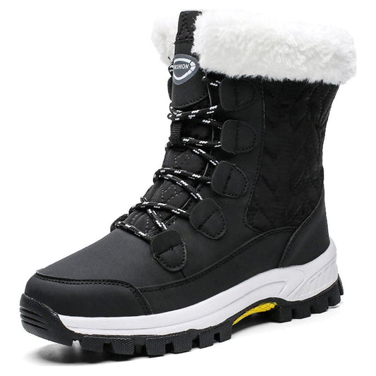 thumbnail image 1 of Ecetana Snow Boots For Women Winter Waterproof Shoes Thickened Faux Fur Lined Frosty Warm Outdoor Boots, 1 of 6