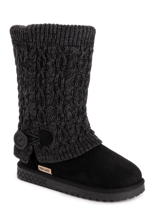 thumbnail image 1 of MUK LUKS Women's Janie Cozy Sweater Boot, 1 of 6