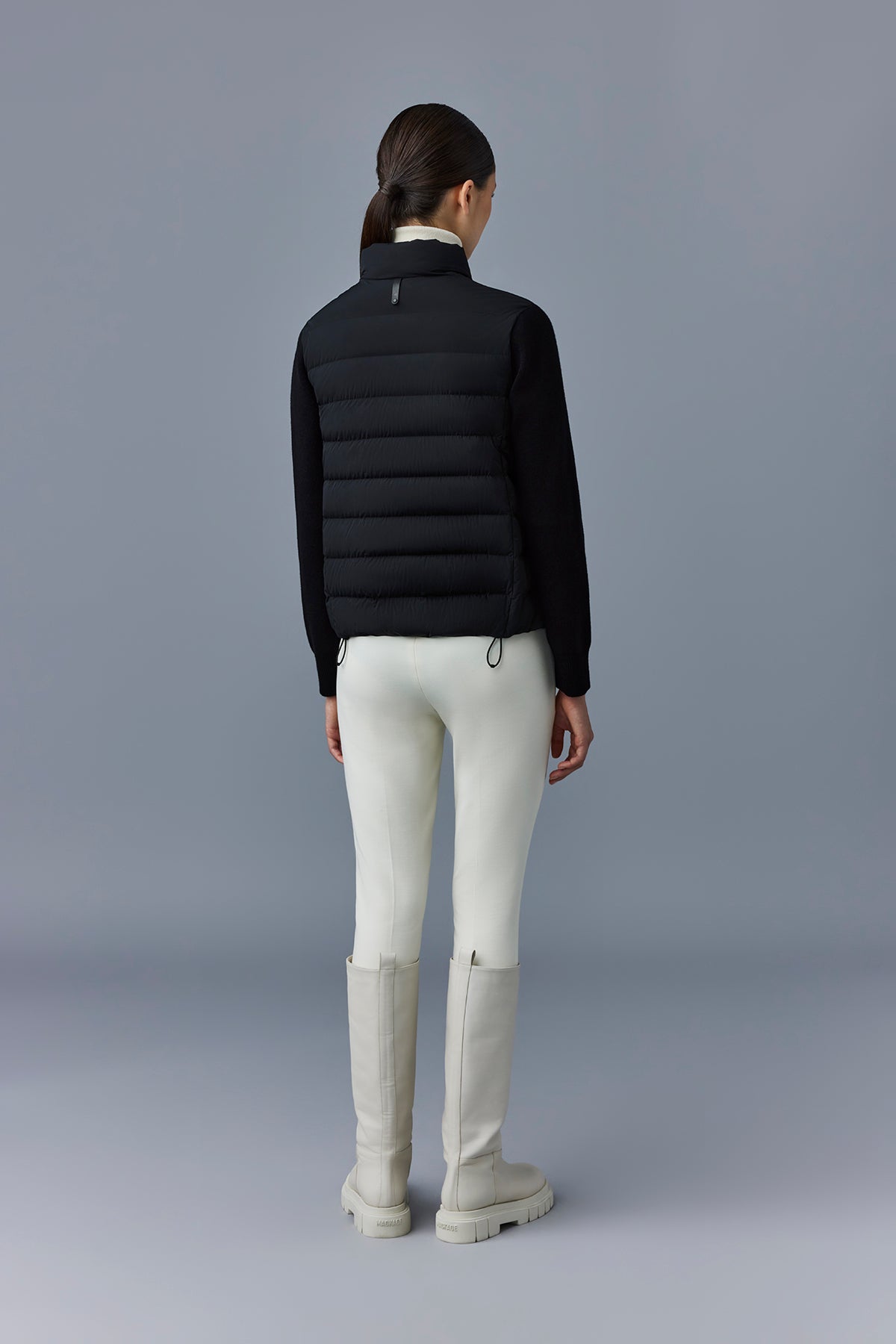 OCEANE-CITY Light down mixed-media jacket